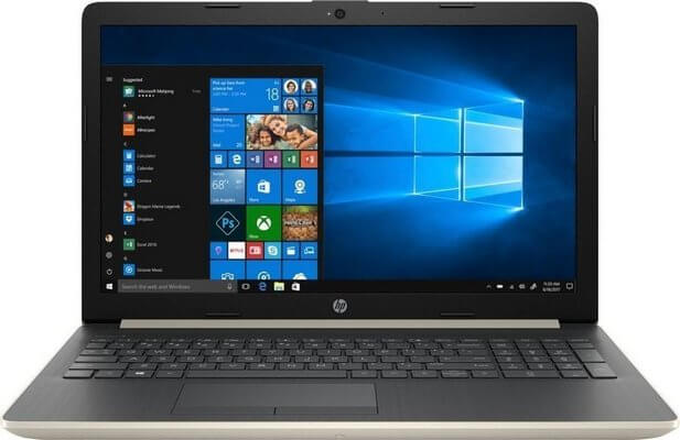 Ноутбук HP 15 DA0165UR не включается